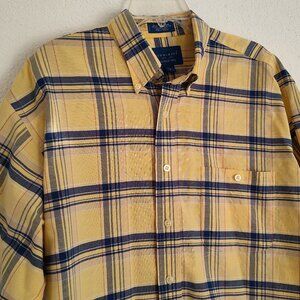 Towncraft, Wrinkle Free, Men’s Plaid Shirt, L